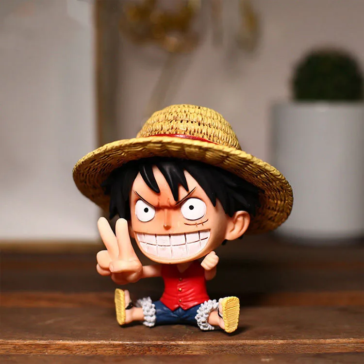 15CM Monkey D. Luffy Collectible Figure Model Statue