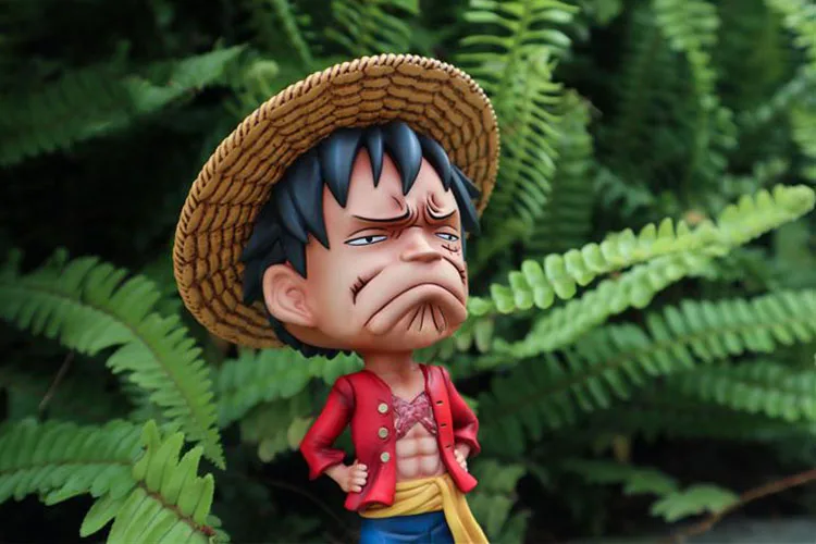 15CM Monkey D. Luffy Collectible Figure Model Statue