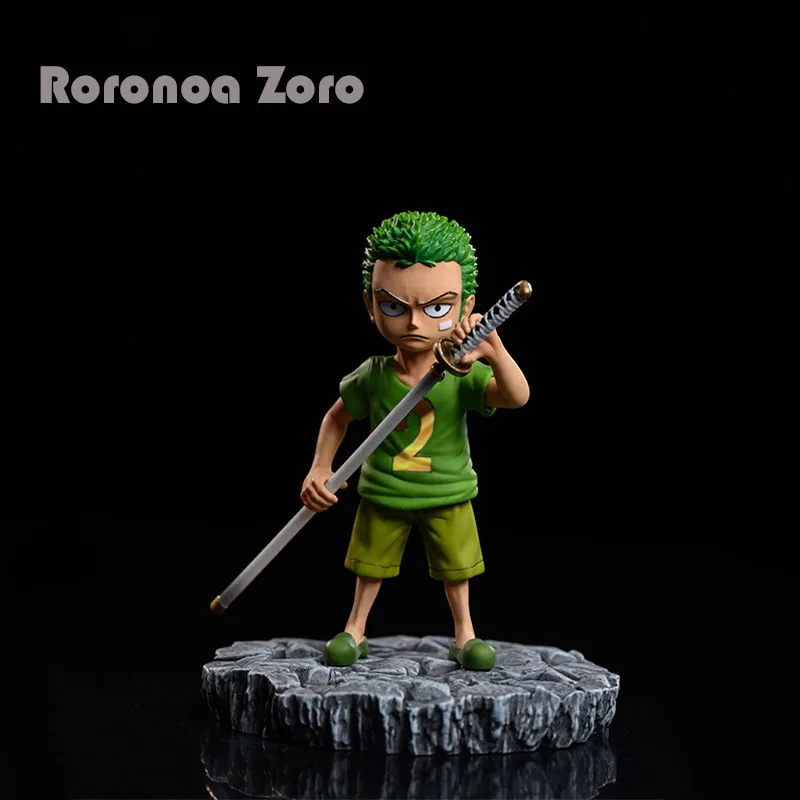 16CM Childhood Roronoa Zoro Action Figure