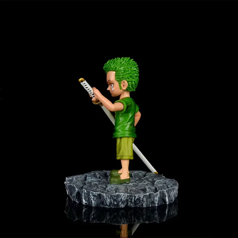 16CM Childhood Roronoa Zoro Action Figure