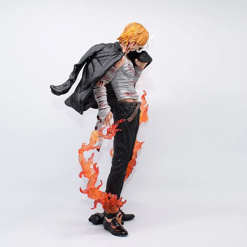 28CM Blood Sanji Action Collection Figure