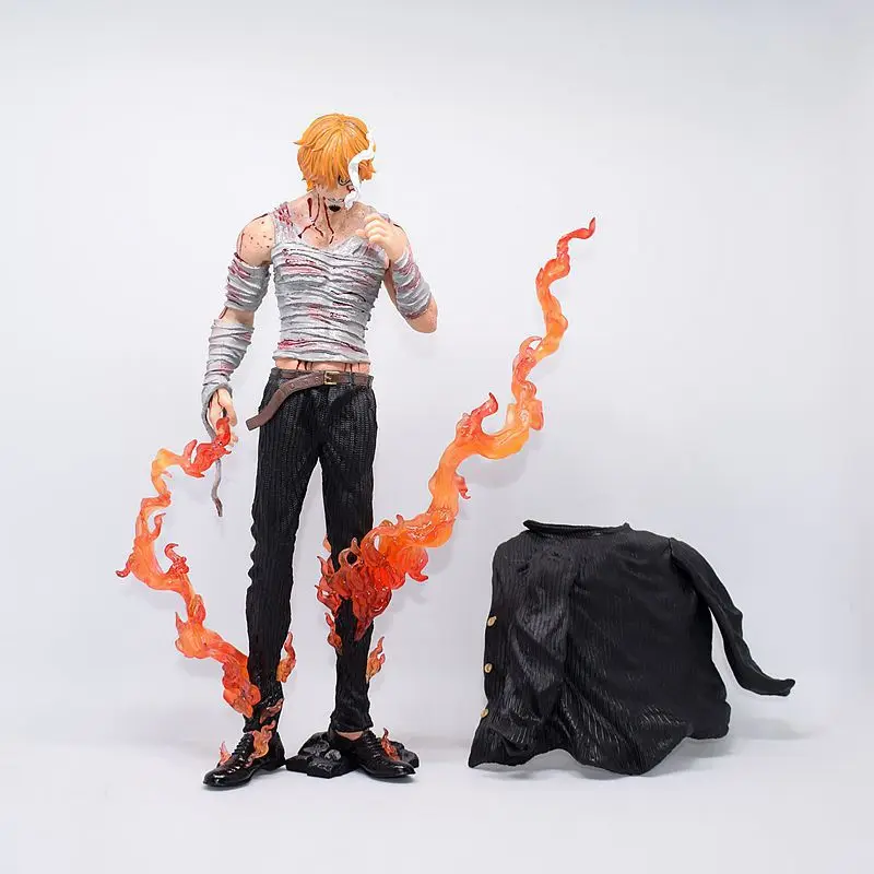 28CM Blood Sanji Action Collection Figure