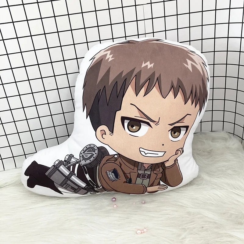 10cm Attack on Titan Plush Doll Anime Attack on Titan Levi Ackerman Stuffed Doll Anime Soft Plush Pillow Toy