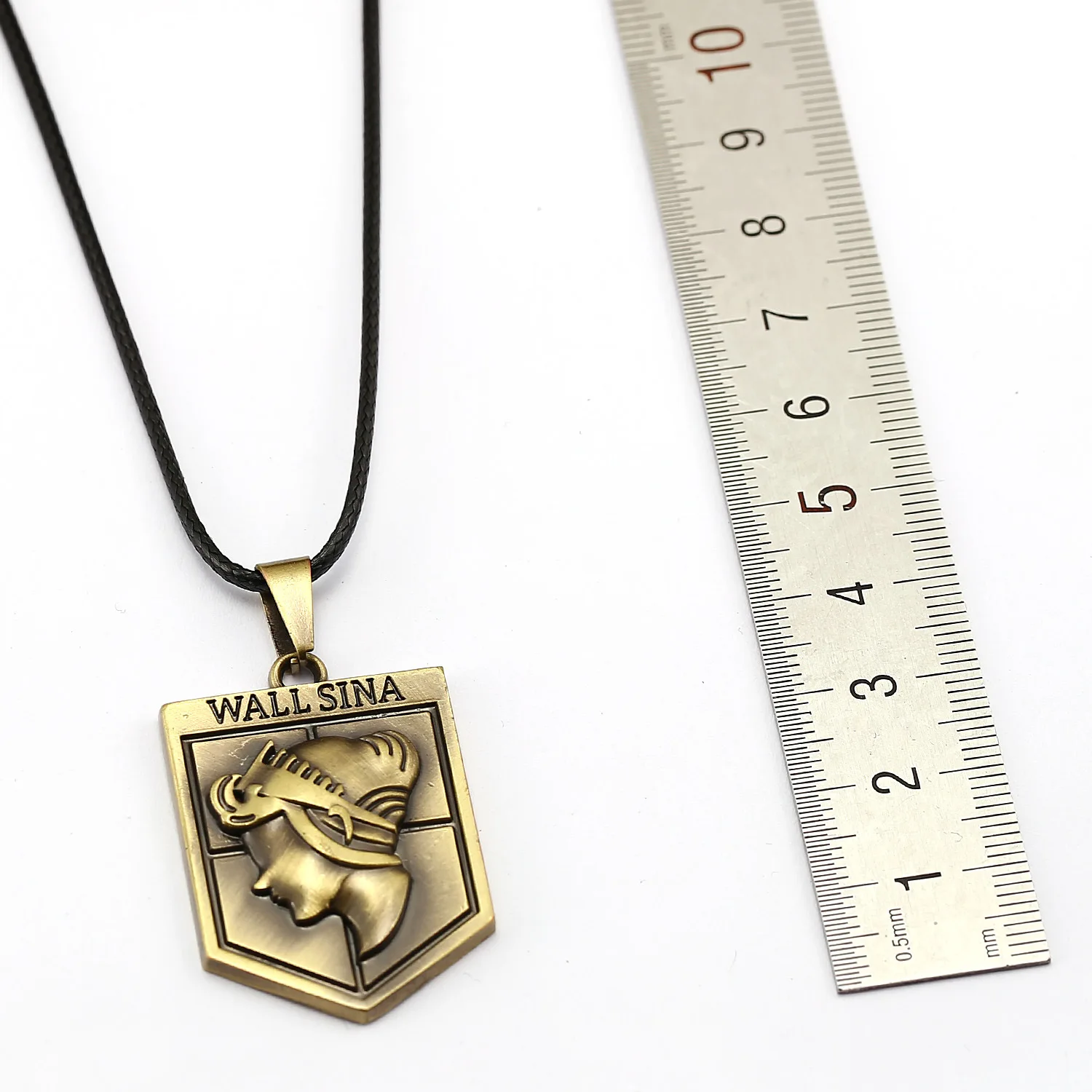 Fashion Anime Attack On Titan Necklace Wings of Liberty Freedom Scout Regiment Legion Survey Recon Corp Badge Pendant Drop Ship