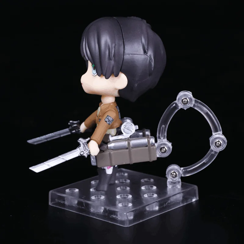 Anime Attack On Titan Levi Ackerman 213#Figure 417# 375# 207# Eren Yeager 390# 203# Mikasa Shingeki no Kyojin Figurine Toys Doll