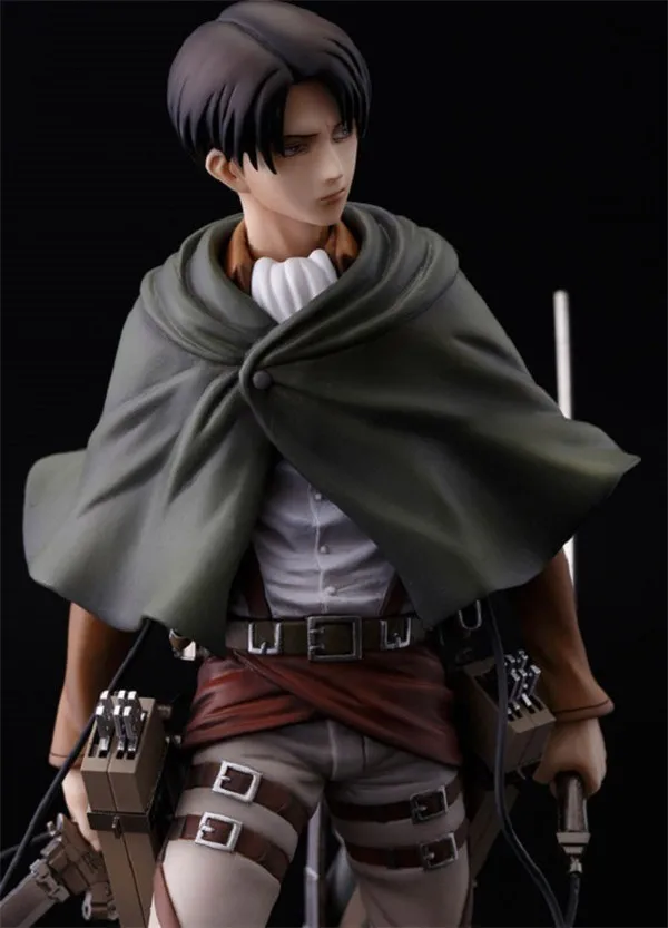 Anime Shingeki No Kyojin Attack On Titan Levi Rivaille Levi Ackerman PVC Action Figure Collectible Figma Model Toys Doll Gift