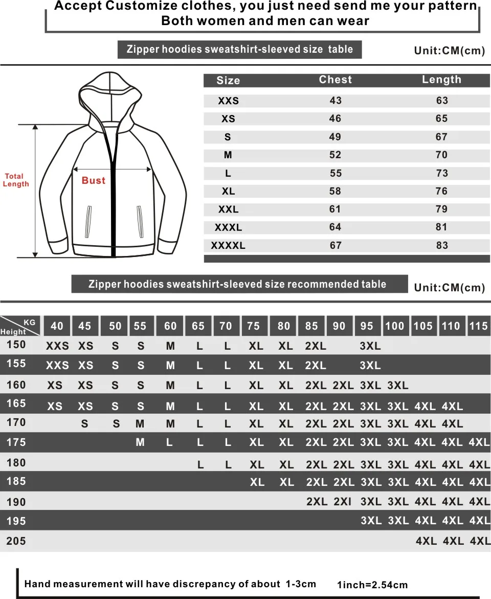 Attack On Titan Zipper Hooded Coats Sweatshirts Anime Jackets Harajuku Autumn Winter Warm Hoodies Men/Women Zipper Hoodies