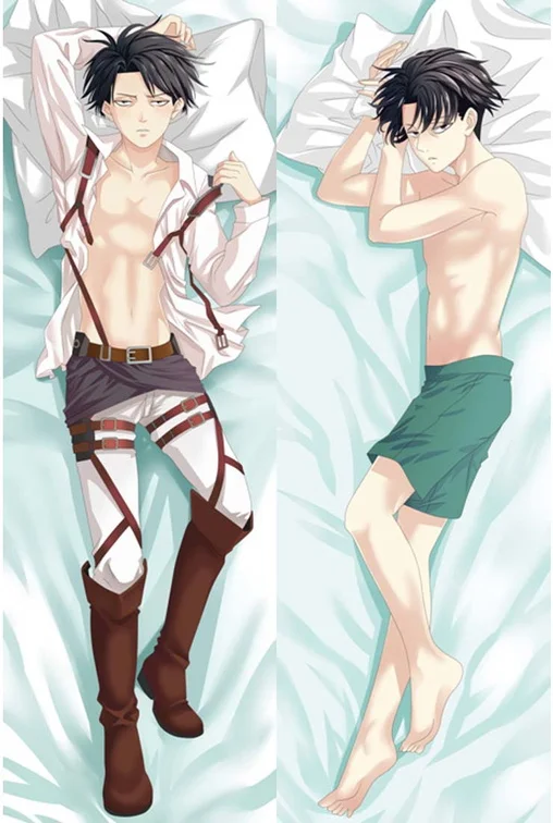 Attack On Titan Cushion Dakimakura Pillowcase Hugging Body Pillow Sexy Japan Anime Game Boyfriend Pillow Otaku Pillow Cover