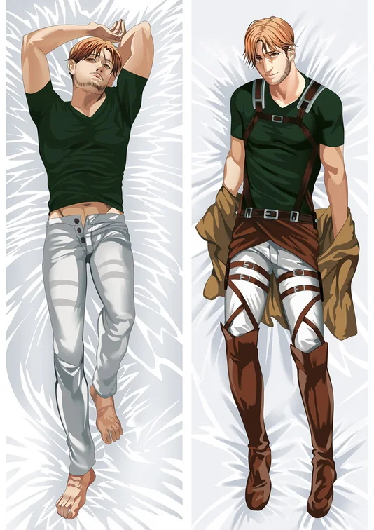 Attack On Titan Cushion Dakimakura Pillowcase Hugging Body Pillow Sexy Japan Anime Game Boyfriend Pillow Otaku Pillow Cover