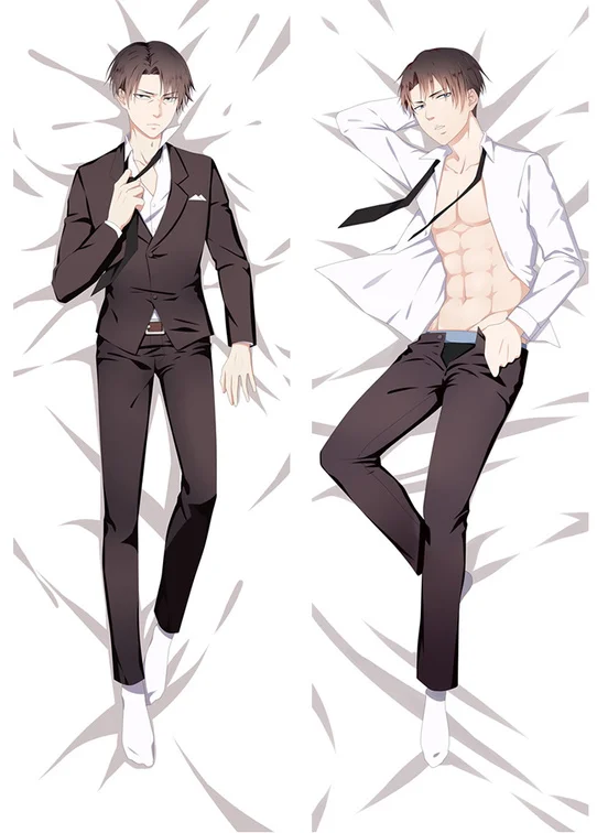 Attack On Titan Cushion Dakimakura Pillowcase Hugging Body Pillow Sexy Japan Anime Game Boyfriend Pillow Otaku Pillow Cover