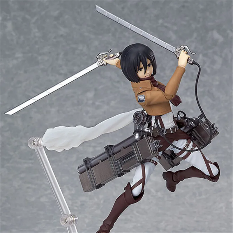 Anime Attack On Titan 203 Mikasa·Ackerman PVC Action Figure Model Toy Figure Collectible Doll Model Children Gift