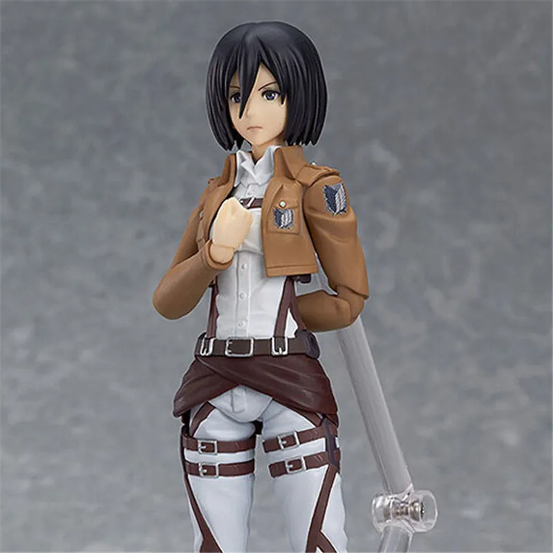 Anime Attack On Titan 203 Mikasa·Ackerman PVC Action Figure Model Toy Figure Collectible Doll Model Children Gift