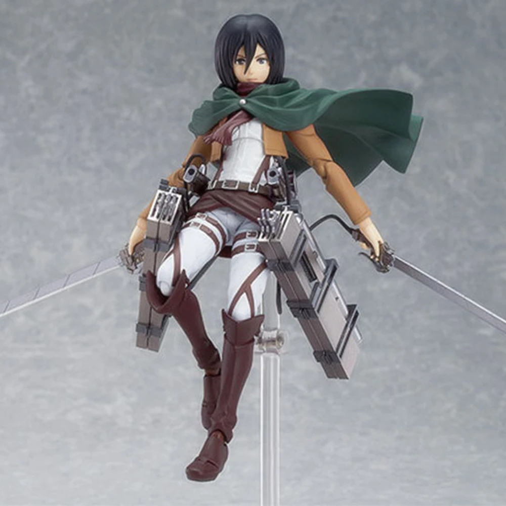 Anime Attack On Titan 203 Mikasa·Ackerman PVC Action Figure Model Toy Figure Collectible Doll Model Children Gift