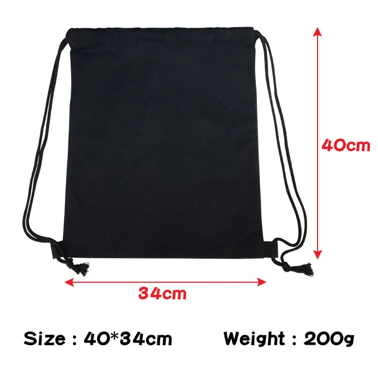 Attack on Titan Anime Drawstring Bag Men Women Travel Backpack Cosplay Accessories Cosmetic Bag for Gift