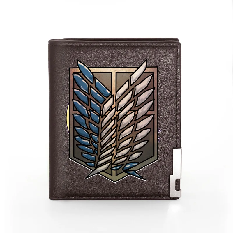 Classic Attack on Titan Leather Short Wallet