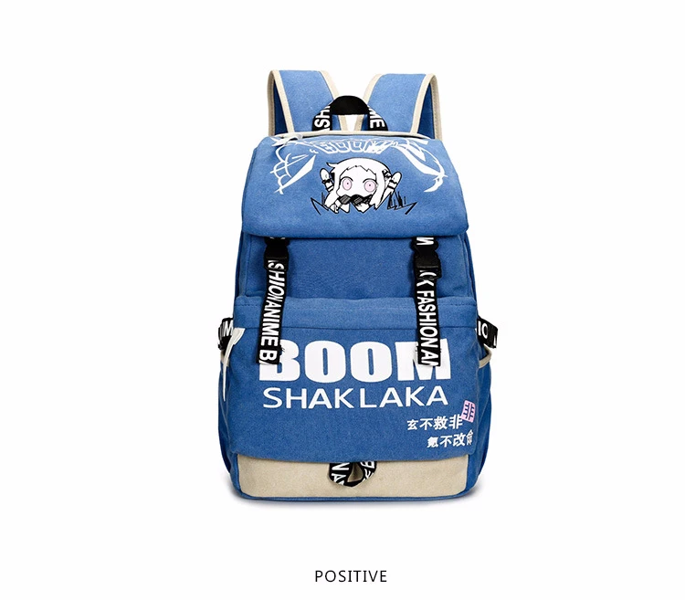 Attack on Titan Tokyo Ghoul Gintama Canvas Backpack Travel Schoolbag Large Capacity Rucksack Shoulder School Bag Mochila Escolar