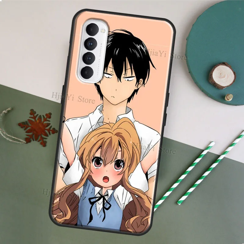 Toradora Taiga aisaka For OPPO A52 A72 A83 A91 A5 A9 A53 A31 2020 F5 F7 Reno 4 Pro 2Z A5S A1K A15 Phone Case