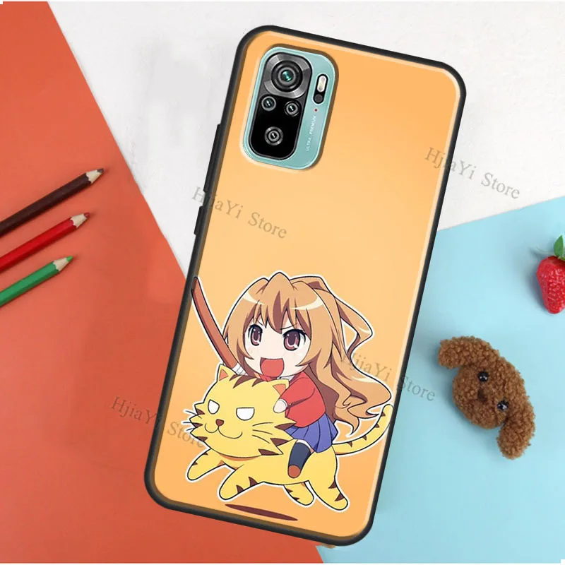 Toradora Taiga aisaka Case For Xiaomi Redmi Note 10 Pro Note 8 7 8T 9S 8A 9A 9C 9T K40 Note 9 Pro Phone Cover