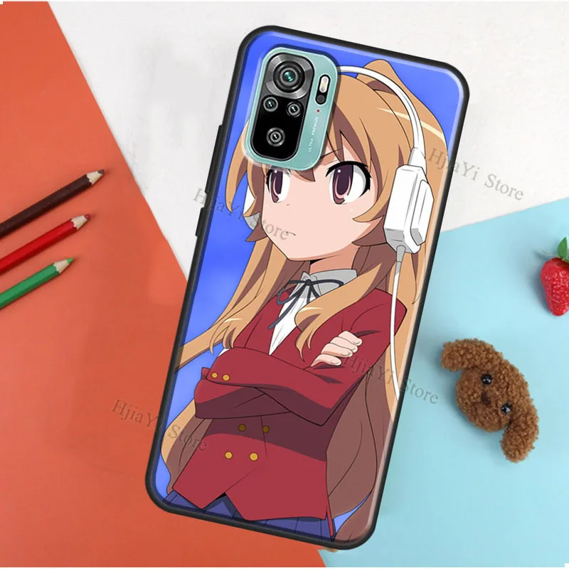 Toradora Taiga aisaka Case For Xiaomi Redmi Note 10 Pro Note 8 7 8T 9S 8A 9A 9C 9T K40 Note 9 Pro Phone Cover