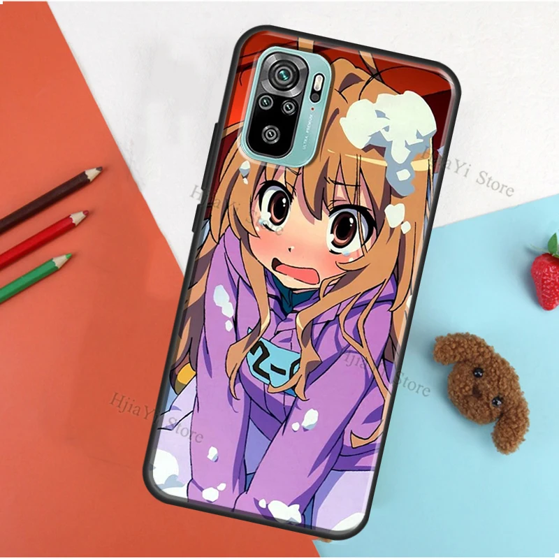 Toradora Taiga aisaka Case For Xiaomi Redmi Note 10 Pro Note 8 7 8T 9S 8A 9A 9C 9T K40 Note 9 Pro Phone Cover