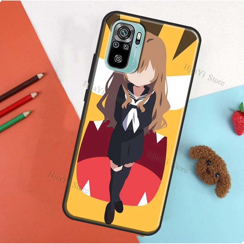 Toradora Taiga aisaka Case For Xiaomi Redmi Note 10 Pro Note 8 7 8T 9S 8A 9A 9C 9T K40 Note 9 Pro Phone Cover