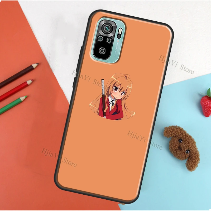 Toradora Taiga aisaka Case For Xiaomi Redmi Note 10 Pro Note 8 7 8T 9S 8A 9A 9C 9T K40 Note 9 Pro Phone Cover