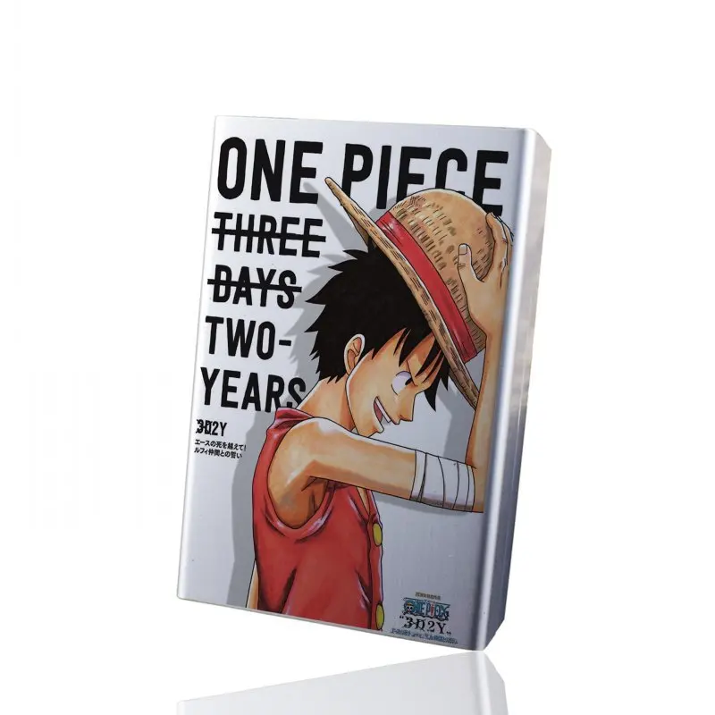 ONE PIECE Monkey D. Luffy Diy Aluminium Metal Cigarette Case