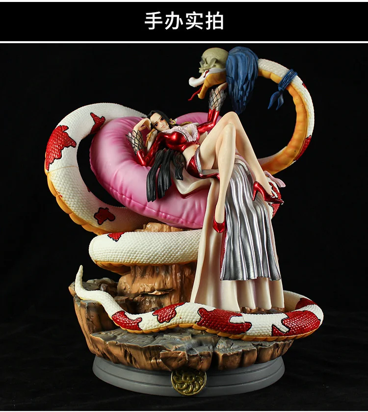 One Piece Figure Oversized Boa Hancock Model GK Oka Shichibukai 35cm PVC