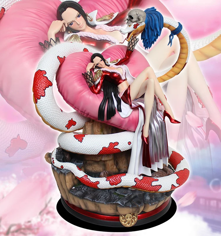 One Piece Figure Oversized Boa Hancock Model GK Oka Shichibukai 35cm PVC