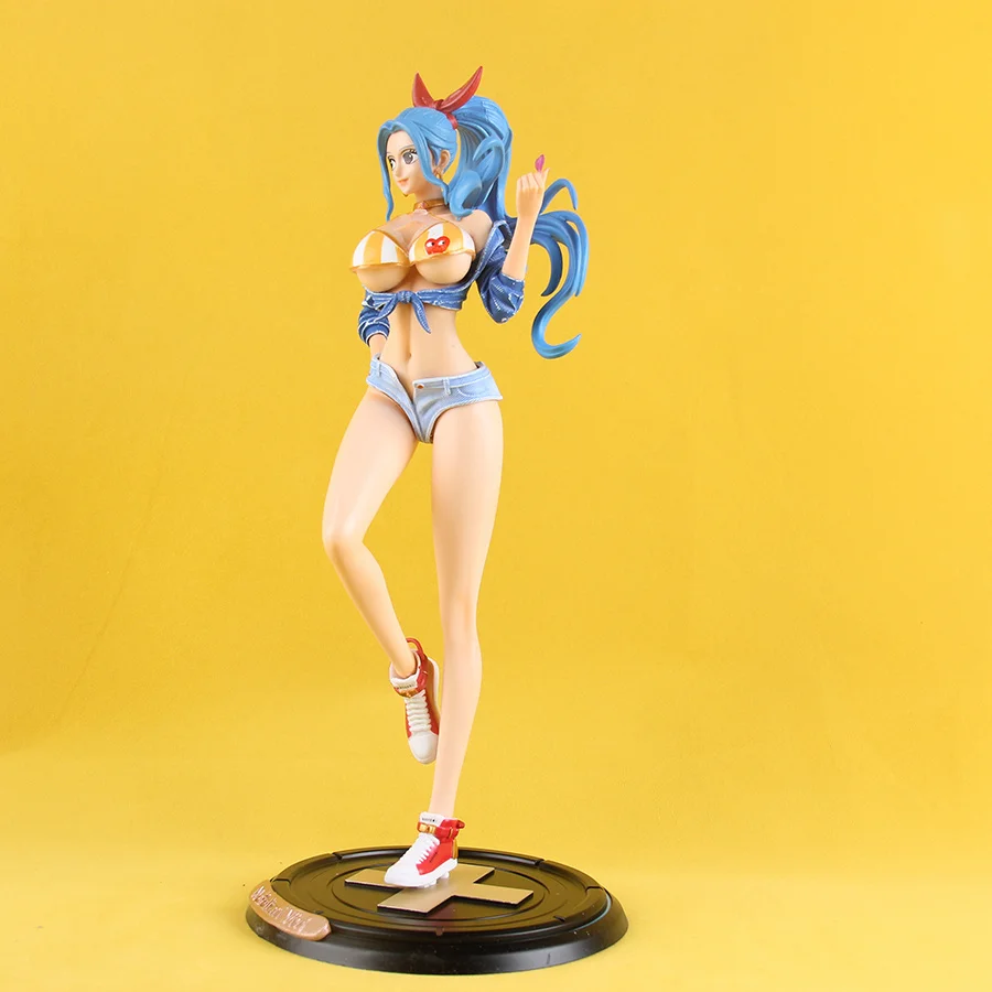 One Piece Figure Oversized Miss Wednesday GK Fashion Nefeltari Vivi Action 34cm PVC