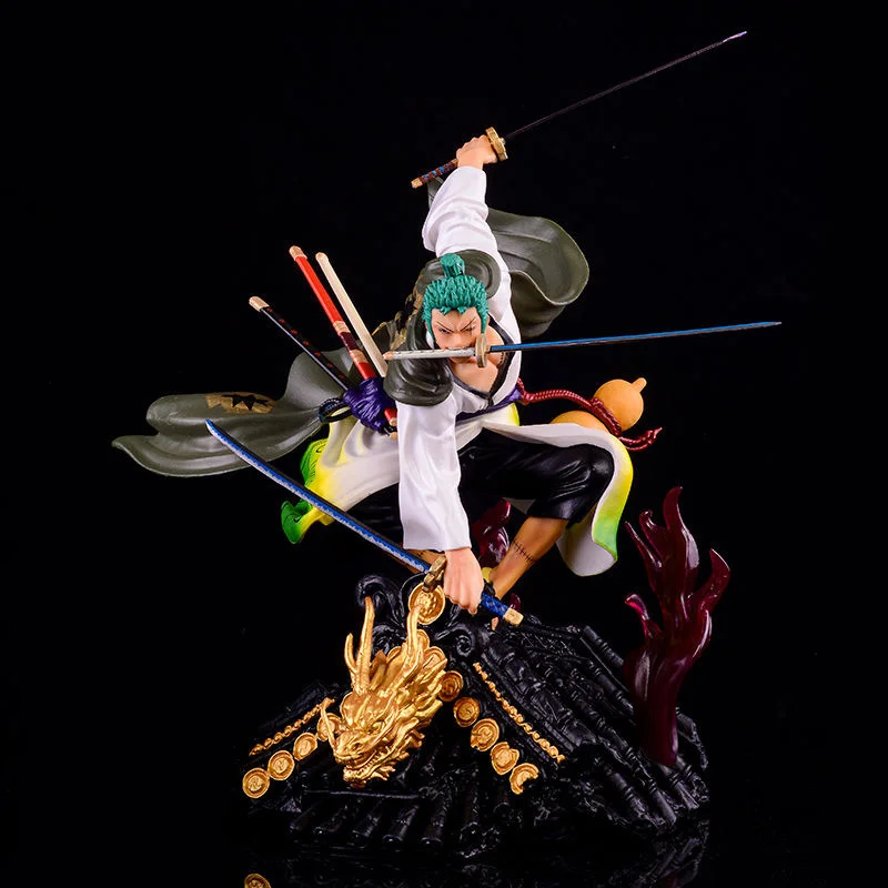 One Piece Figure Oversize GK Roronoa Zoro Model 31cm PVC