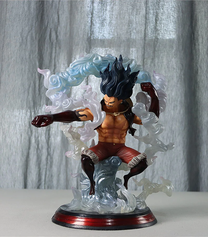 28cm One Piece Action Figure Snake Man Battle POP MAX Monkey D Luffy