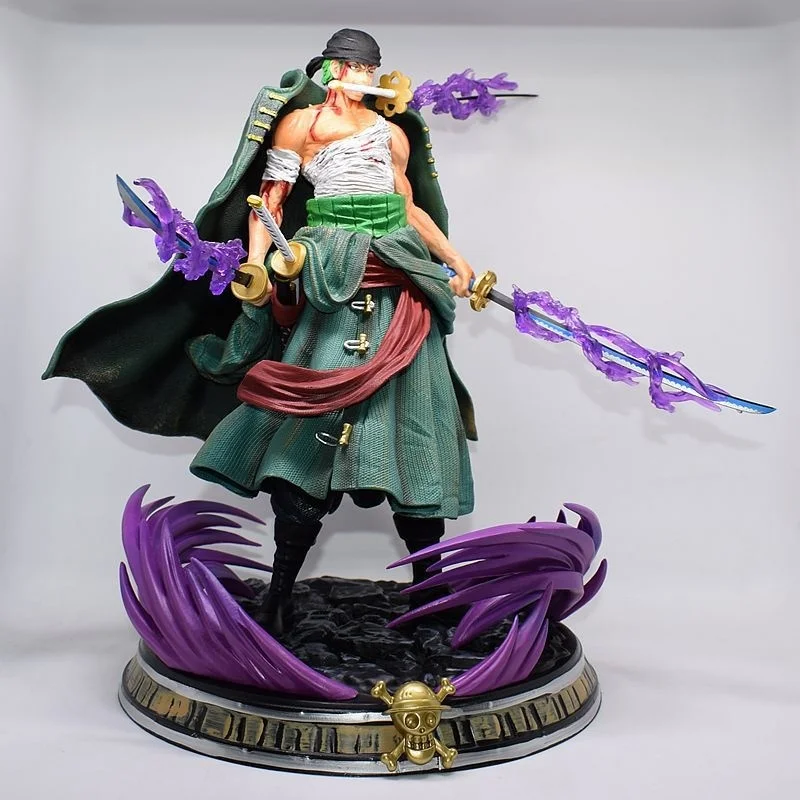 35cm One Piece Anime Roronoa Zoro Oversized Model Action Figure PVC