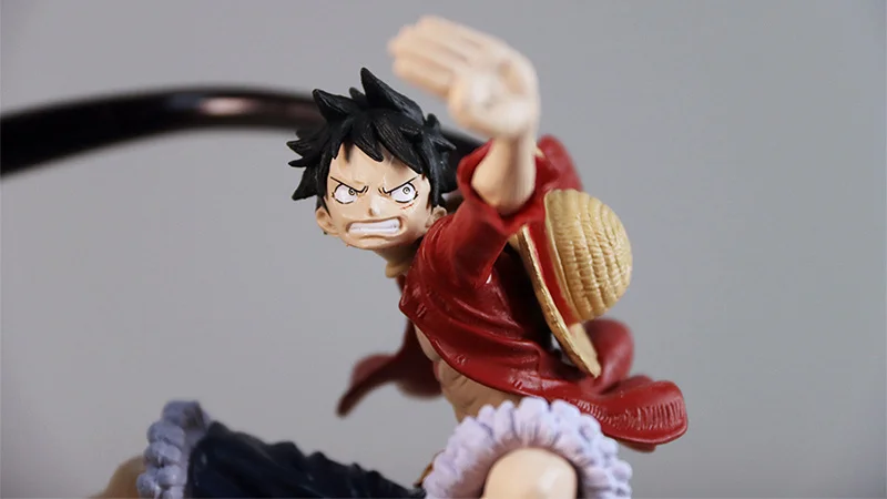 One Piece Figure GK Straw Hat Monkey D Luffy Model Action 17cm PVC