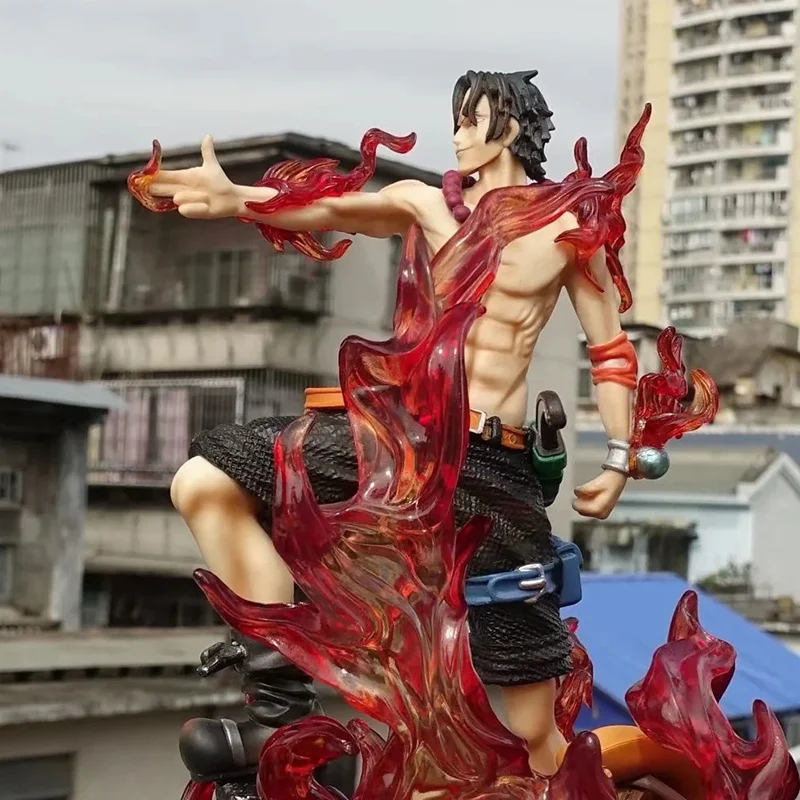 One Piece Figure GK Fire Fist Portgas D Ace 30CM