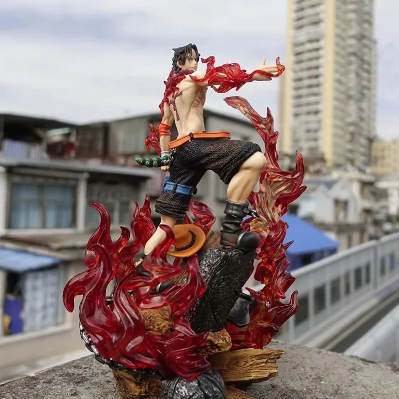 One Piece Figure GK Fire Fist Portgas D Ace 30CM