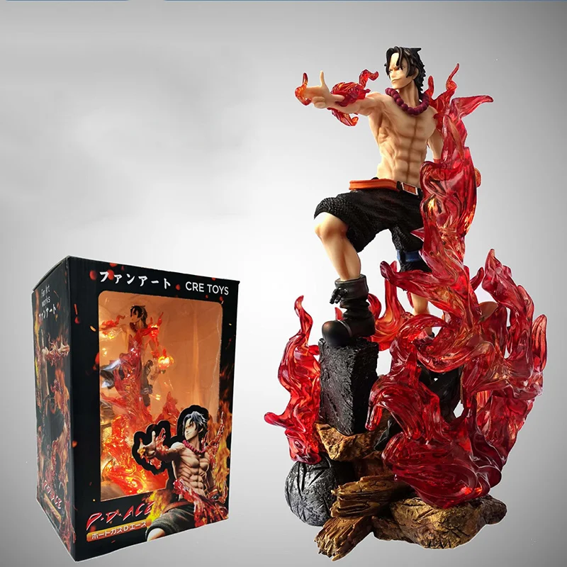 One Piece Figure GK Fire Fist Portgas D Ace 30CM