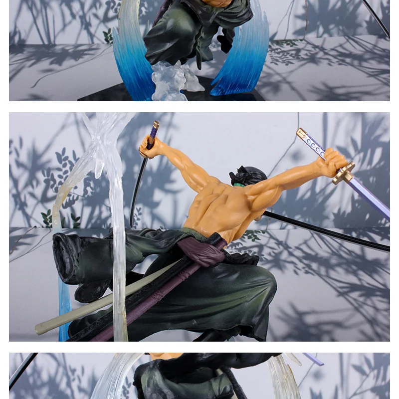 18cm One Piece Figure GK Roronoa Zoro PVC