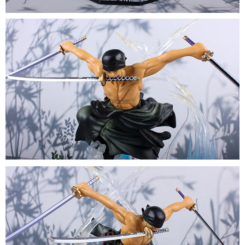 18cm One Piece Figure GK Roronoa Zoro PVC