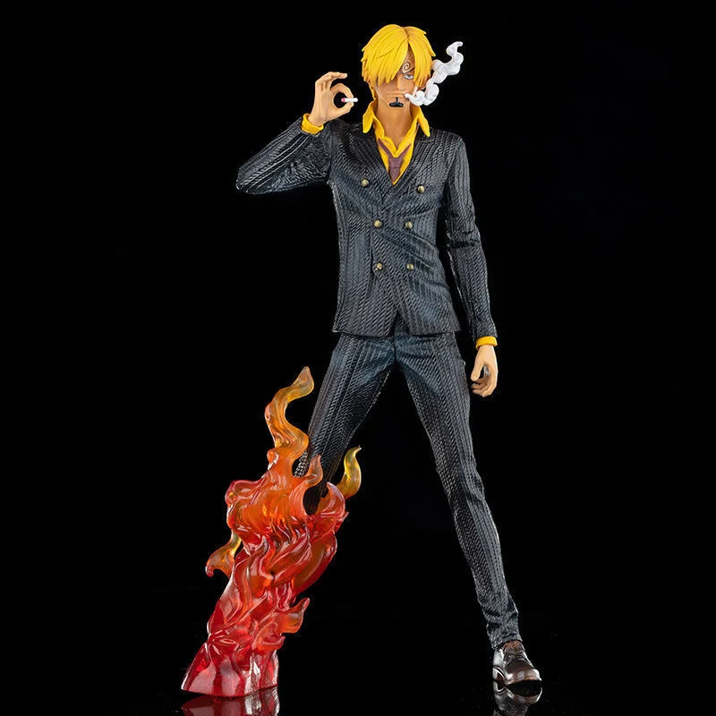 One Piece GK Suit Vinsmoke Sanji Figure Anime 32cm PVC