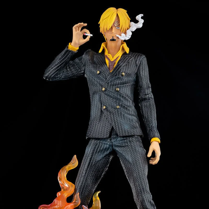 One Piece GK Suit Vinsmoke Sanji Figure Anime 32cm PVC