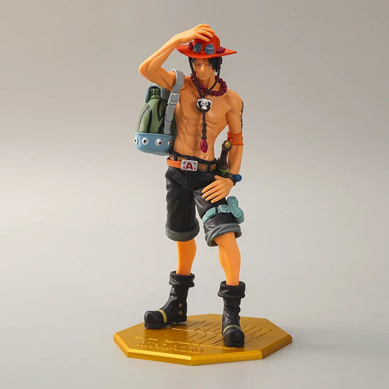 22cm One Piece Portgas D Ace Model GK Action Figure