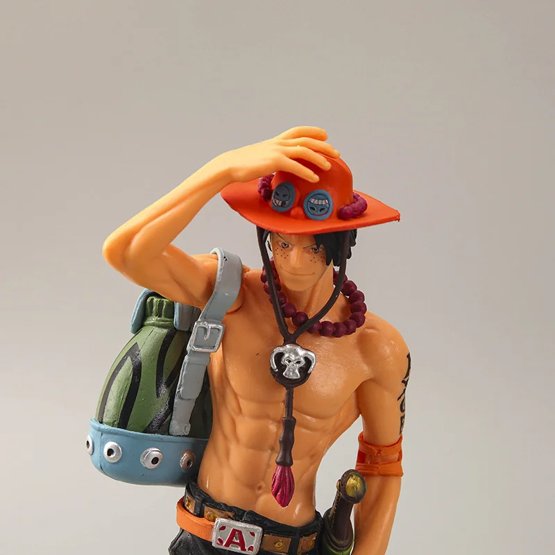 22cm One Piece Portgas D Ace Model GK Action Figure