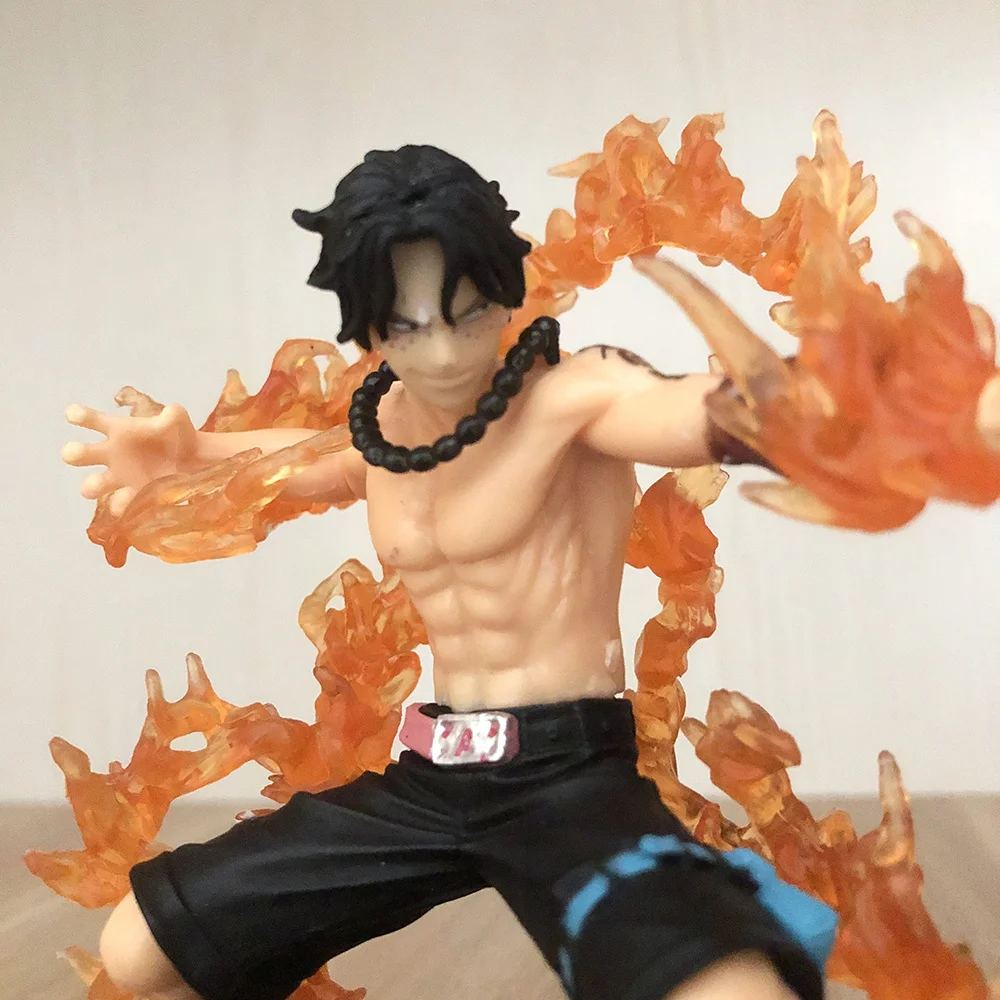 One Piece Fire Fist Portgas D Ace Action Figure Model 16cm PVC