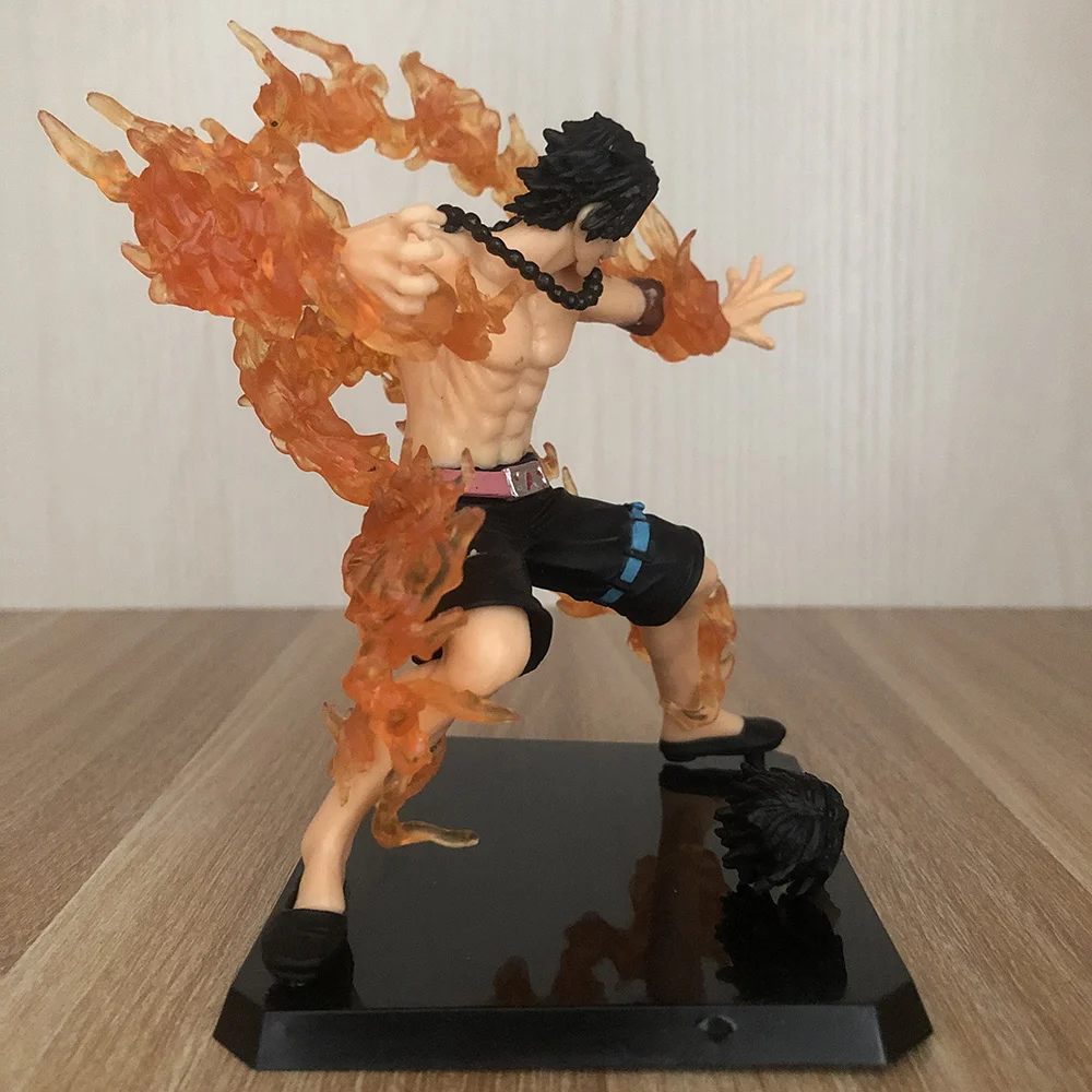 One Piece Fire Fist Portgas D Ace Action Figure Model 16cm PVC