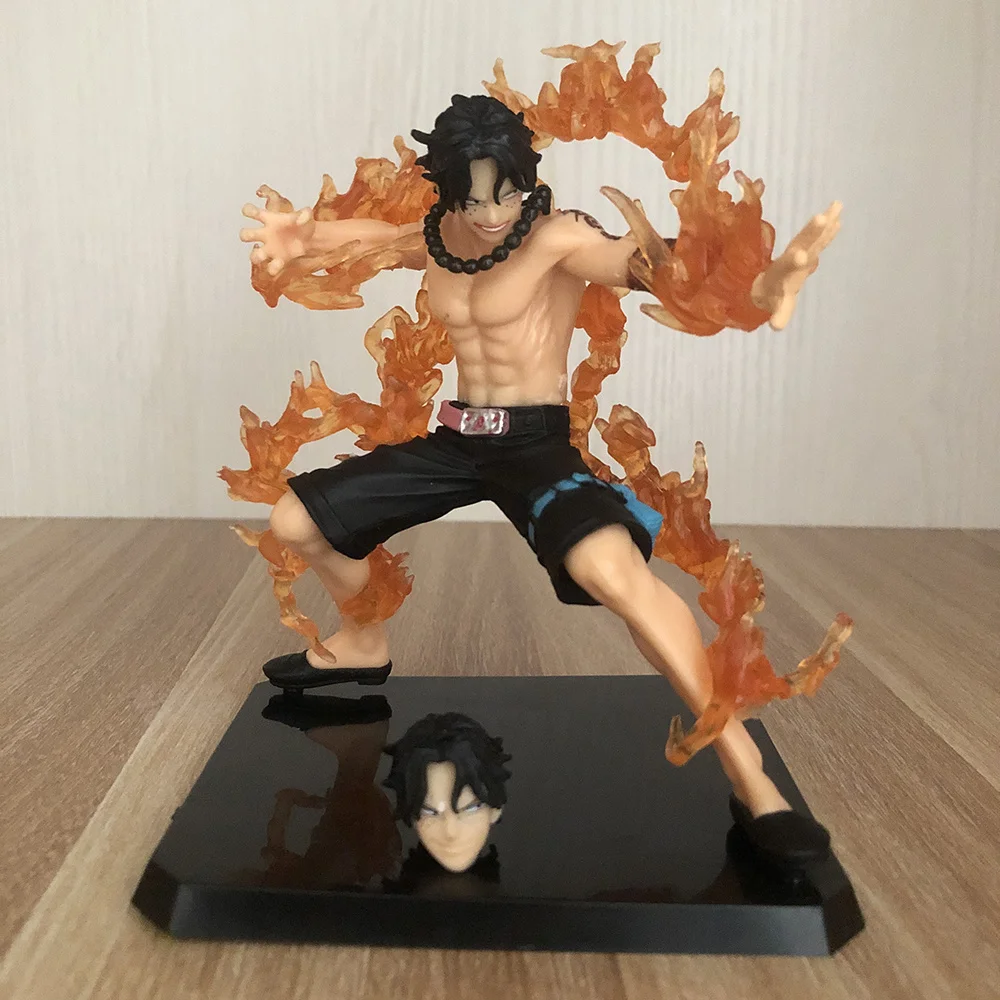 One Piece Fire Fist Portgas D Ace Action Figure Model 16cm PVC