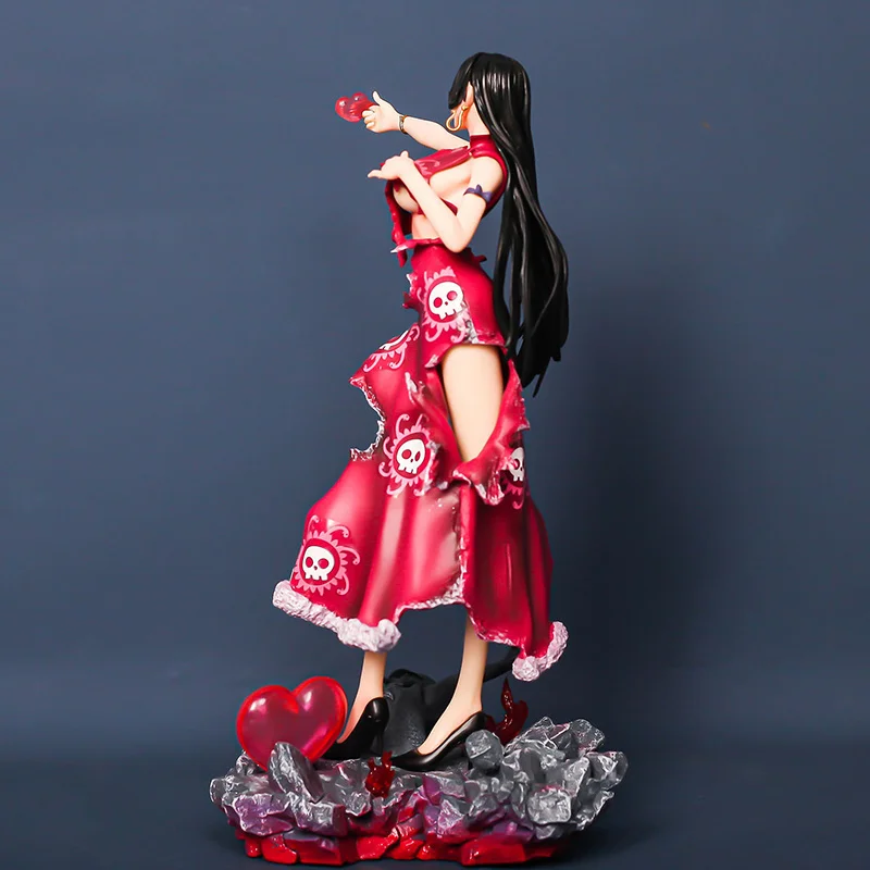 One Piece Figure GK Boa Hancock Pirate Empress Snake Princess Action Figure 35cm