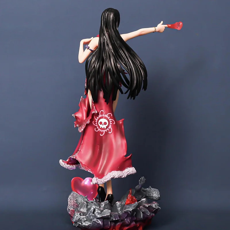 One Piece Figure GK Boa Hancock Pirate Empress Snake Princess Action Figure 35cm