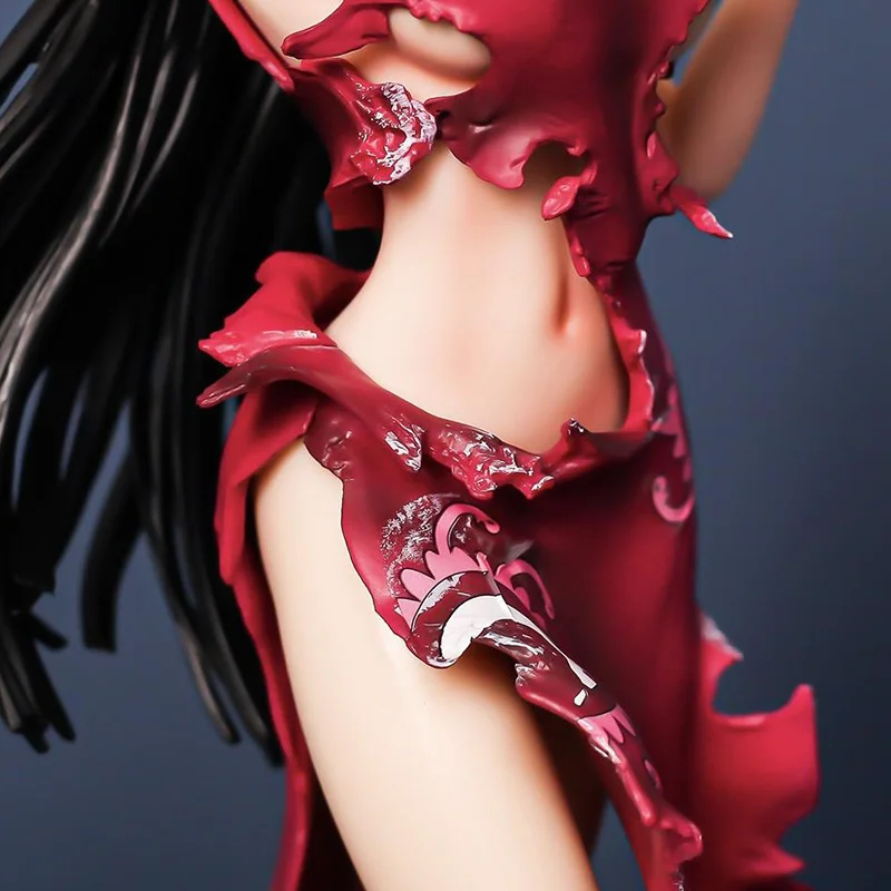 One Piece Figure GK Boa Hancock Pirate Empress Snake Princess Action Figure 35cm