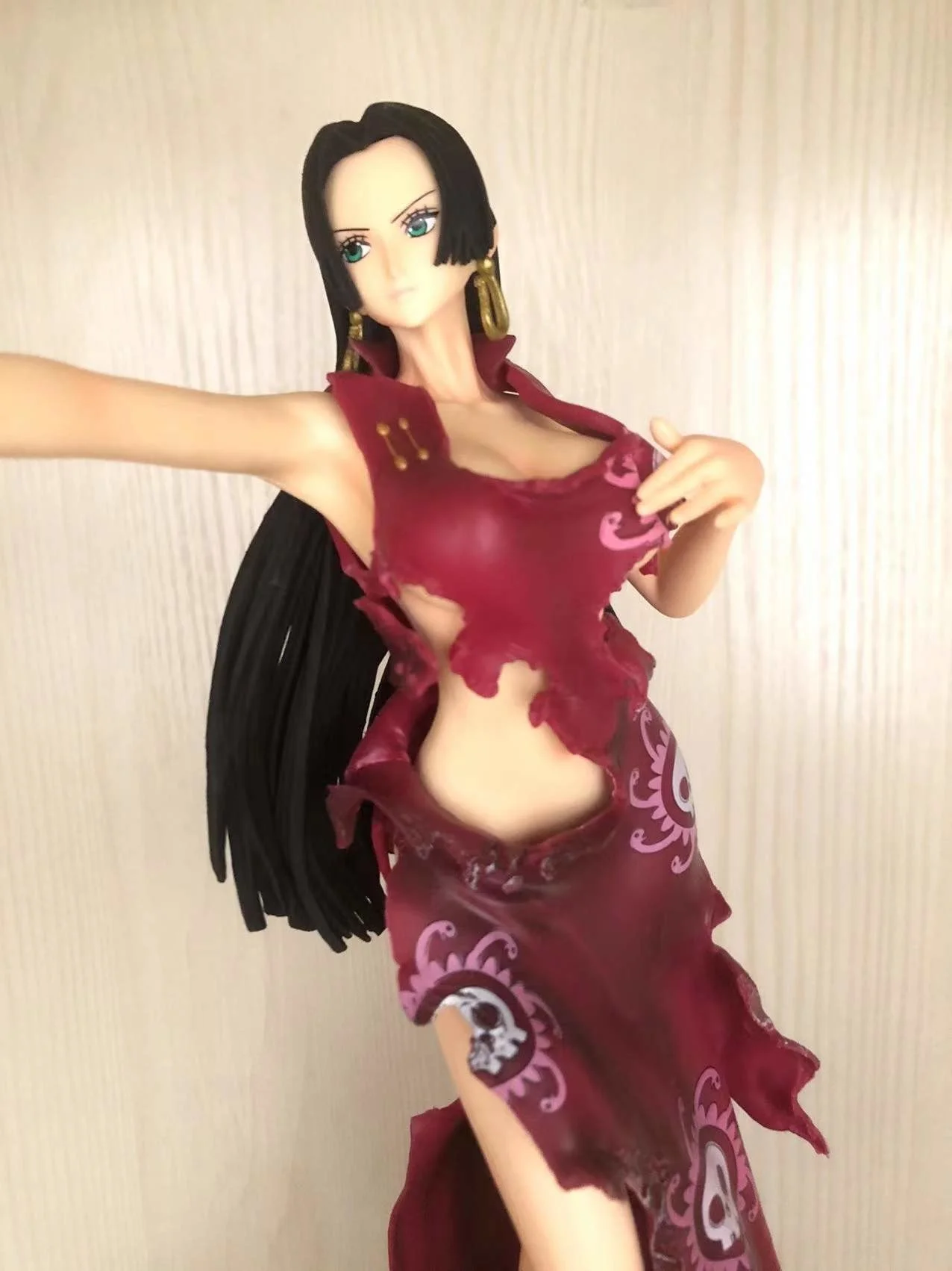 One Piece Figure GK Boa Hancock Pirate Empress Snake Princess Action Figure 35cm